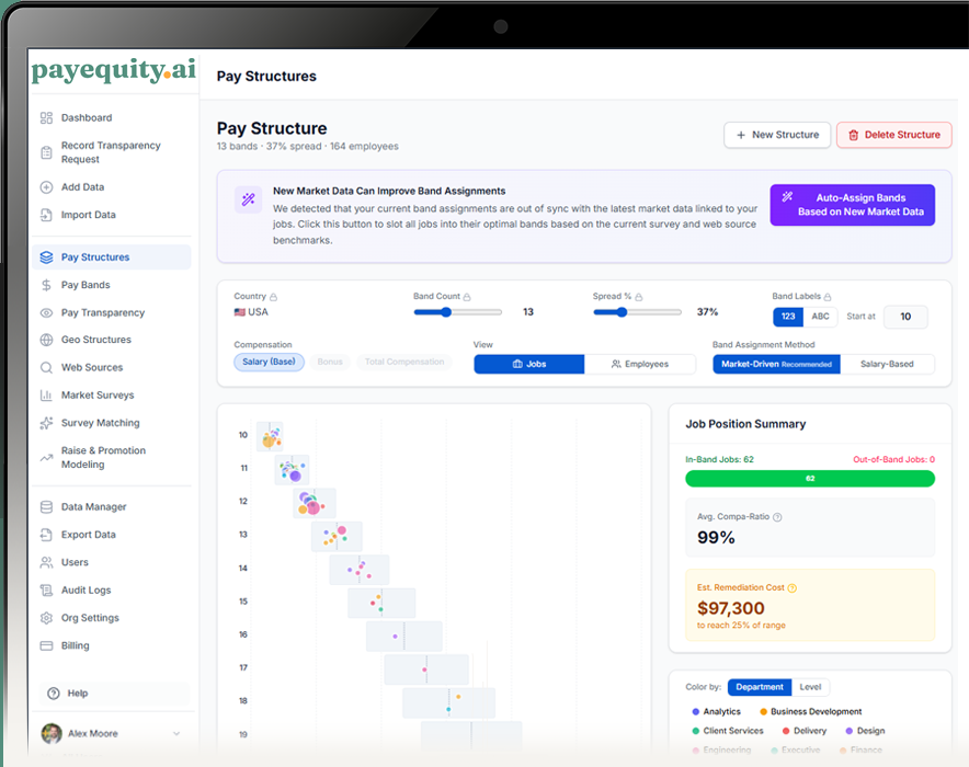 PayEquity.ai dashboard